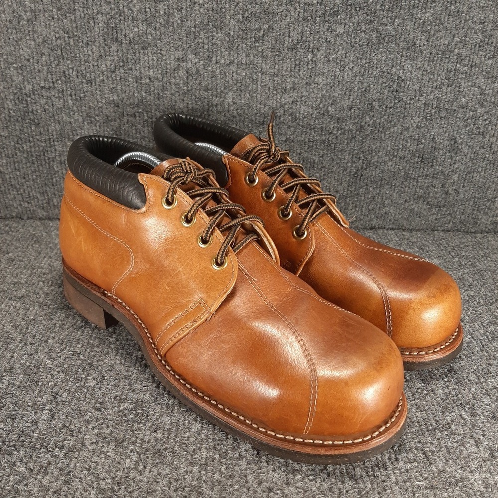 Vintage Redwing Shoes Brown 2301 Steel Toe Size 7.5A Made in the USA Blacksmith